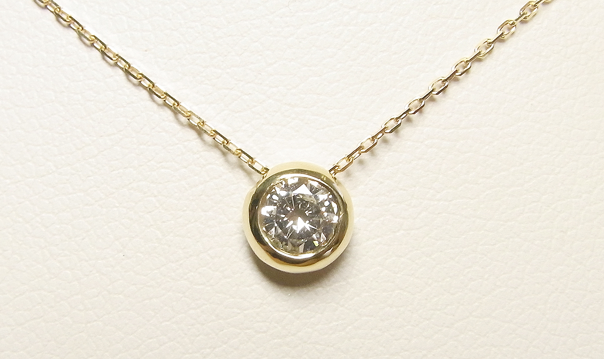 覆輪留めプチペンダント画像1