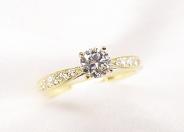 げんた&ゆきえ様 エンゲージリングリング"