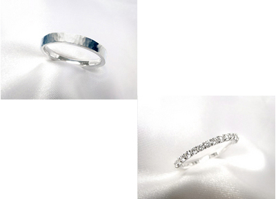 ヒゲ&ガオ様　マリッジリング"