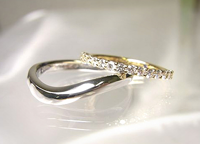 なお&あつこ様　マリッジリング