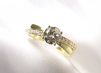 なお&あつこ様　エンゲージリングリング"