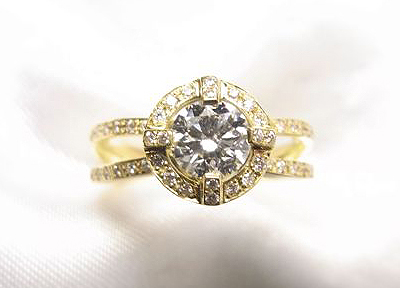 Y&M様　エンゲージリングリング"