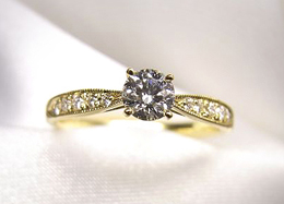 Y&S様 エンゲージリングリング"