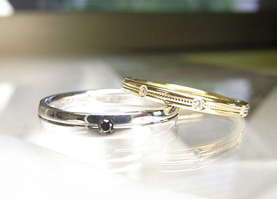 Y&Y様　マリッジリング"