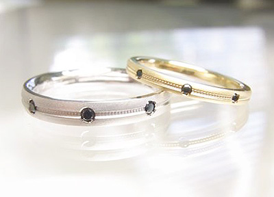 M&R様　マリッジリング"