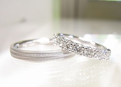 R&S様　マリッジリング"