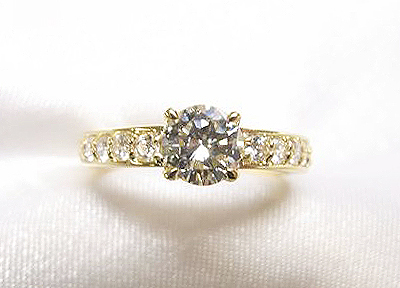 Yu&Qu様 エンゲージリングリング"