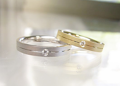 Yu&Qu様 マリッジリング"