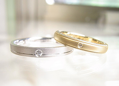 K&M様 マリッジリング"