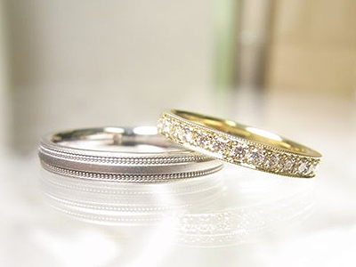 Y&K様 マリッジリング"