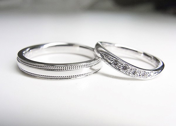 T&M様　マリッジリング"