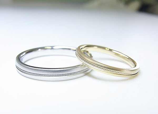 k.y&y.y様　マリッジリング"