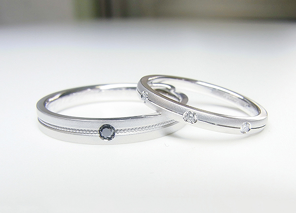 moko&yoichi様　マリッジリング"