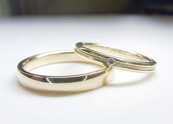 T&H様　マリッジリング"