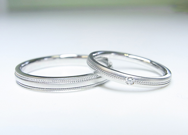 K&Y様　マリッジリング"