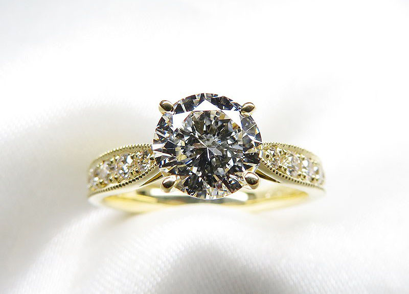 I&A様　エンゲージリングリング"