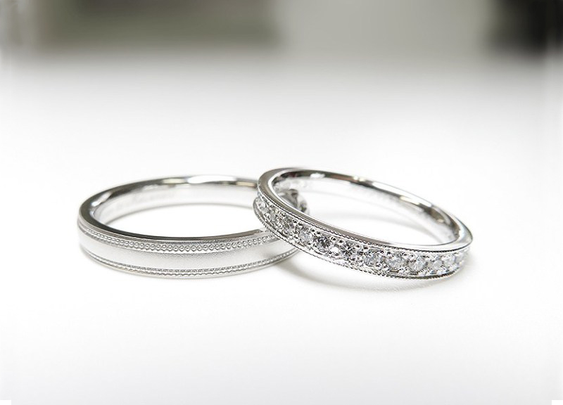 M&H様　マリッジリング"