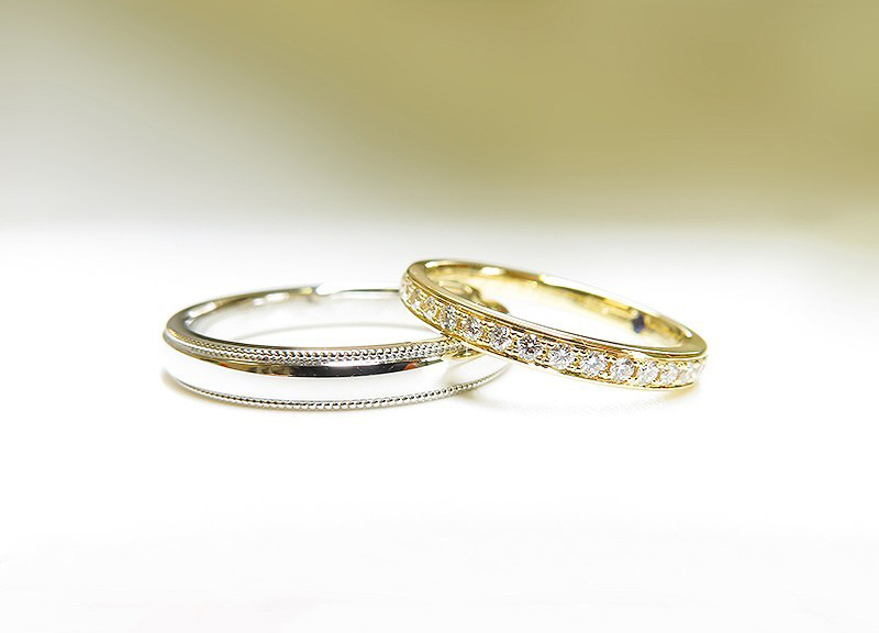 Y&S様　マリッジリング"