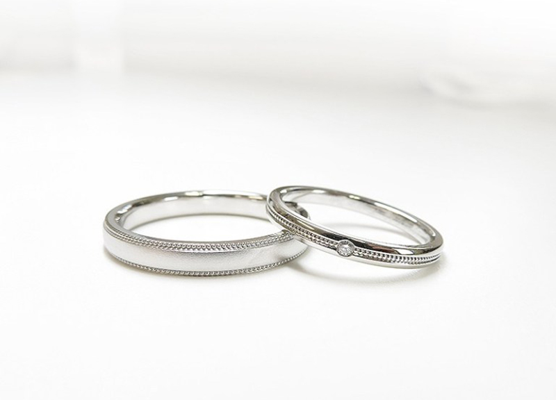 K&Y様 マリッジリング"