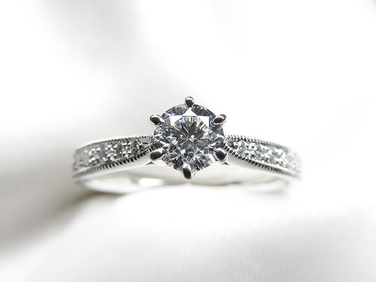 Y&M様 エンゲージリングリング"