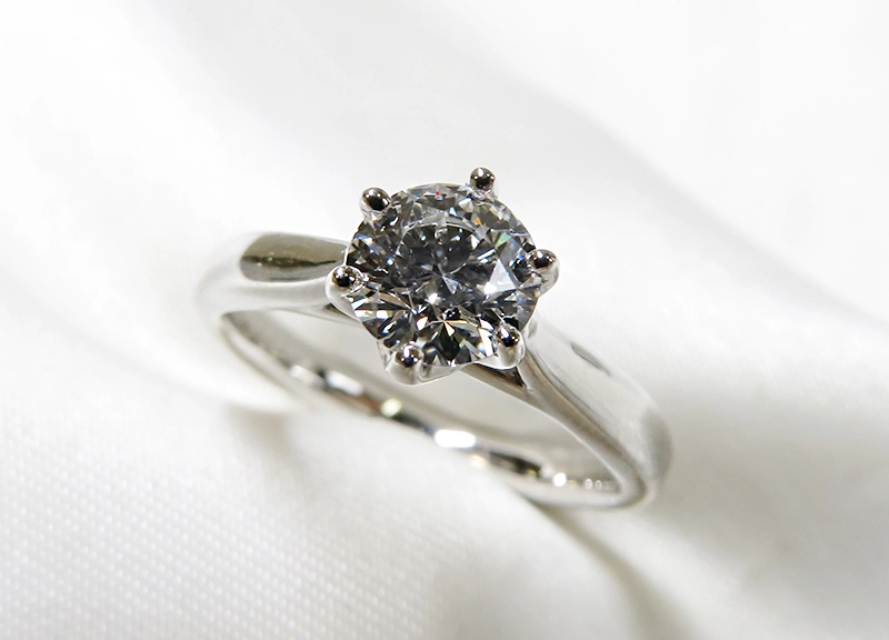 F.M様 エンゲージリング"