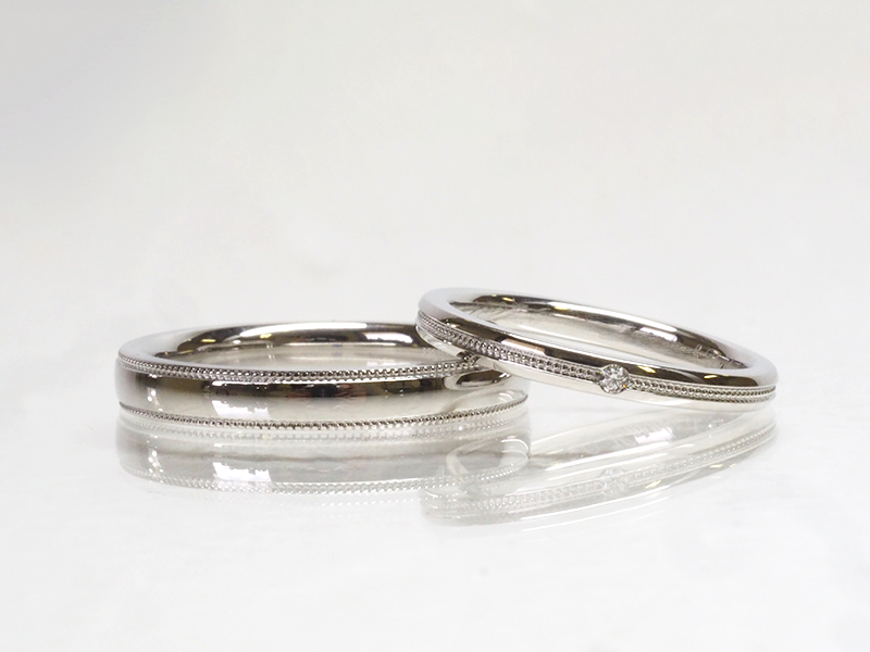 Y&H様 マリッジリング"