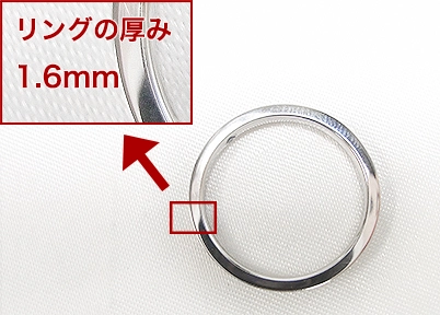リングの厚み