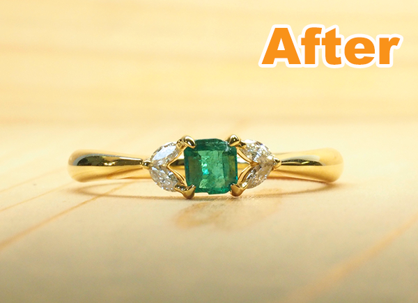 アフター指輪リフォーム実例382