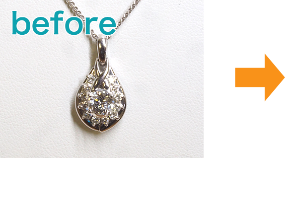 ビフォー指輪リフォーム実例383