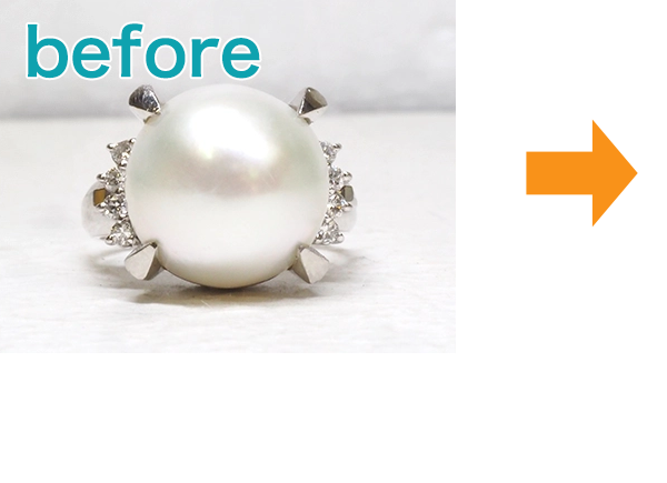 ビフォー指輪リフォーム実例386